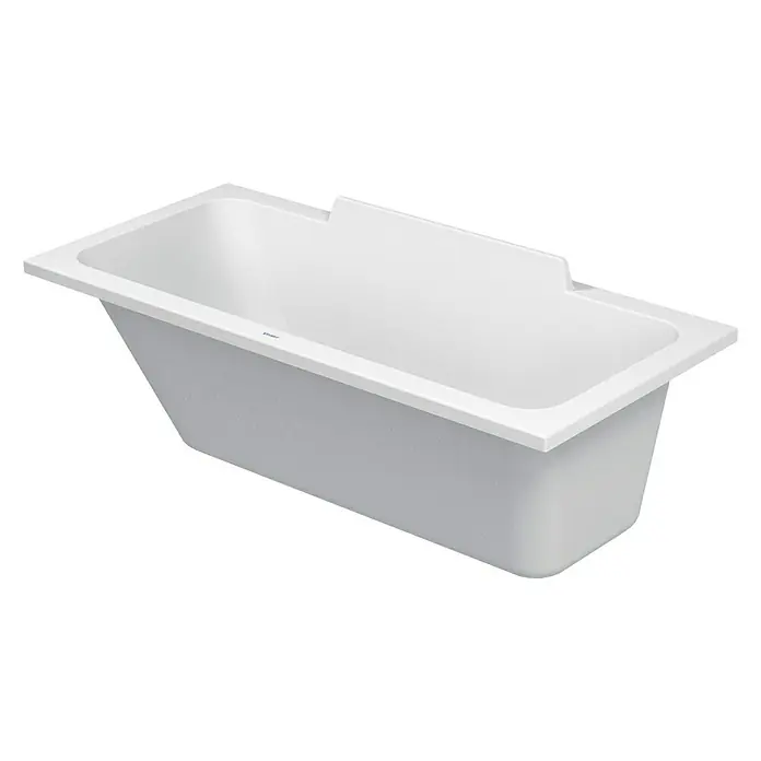 Duravit DuraStyle Badewanne - 160 x 70 cm, Rückenschräge Links, Sanitäracryl, Weiß