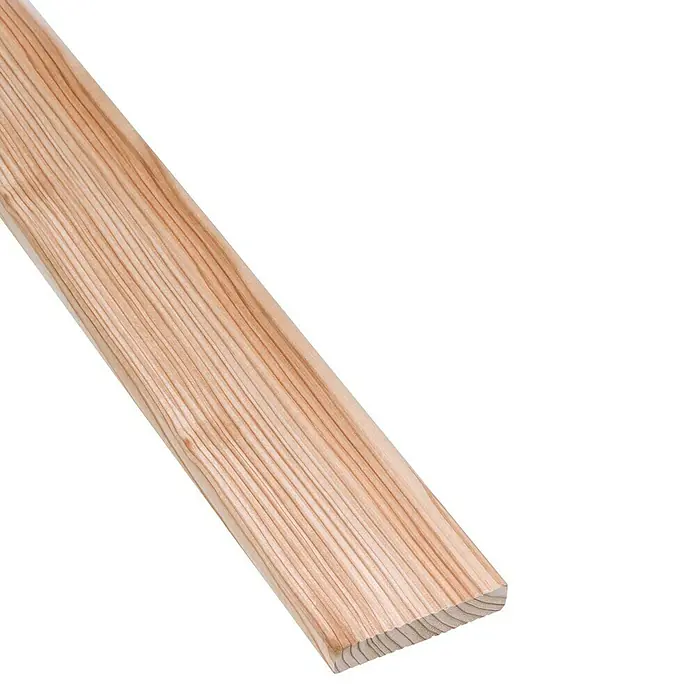 Vloerdeel voor terrassen - Douglasspar, l x b x d: 300 x 12,5 x 2,5 cm