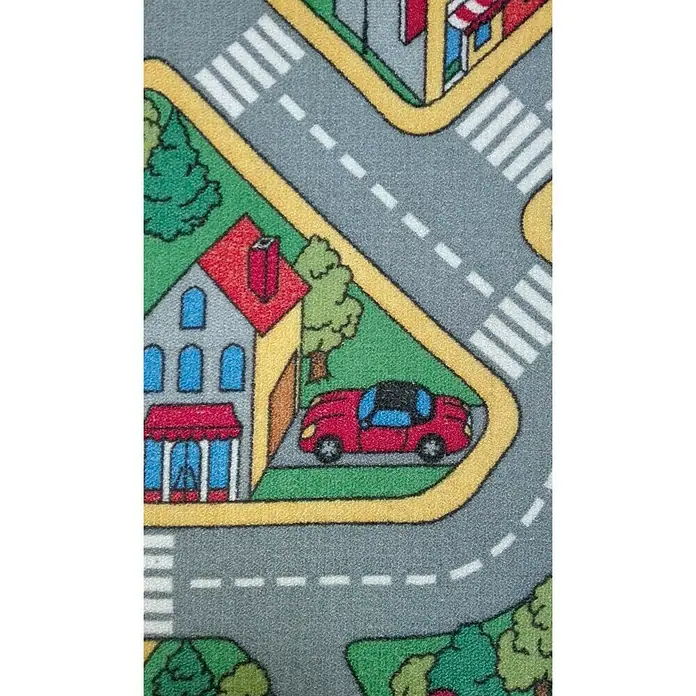 Tarkett Moqueta a metros Playtime - Ancho: 2 m, Multicolor, Poliamida