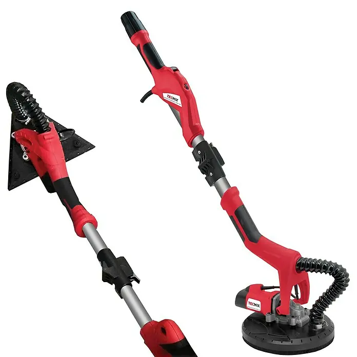 Berg Tecmix Wand- & Deckenschleifer TM LHS 710 D - 230 V, 710 W, Durchmesser Schleifteller: 225 mm - Rechte Seitenansicht