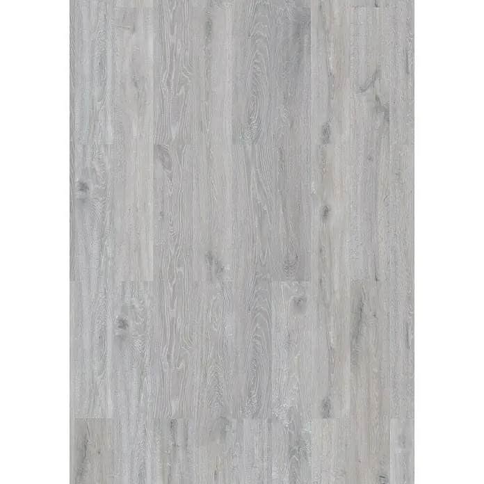 Classen Vinylboden GreenVinyl Eiche gekalkt Grau - 1.290 x 173 x 4 mm, Landhausdiele - Ansicht von oben