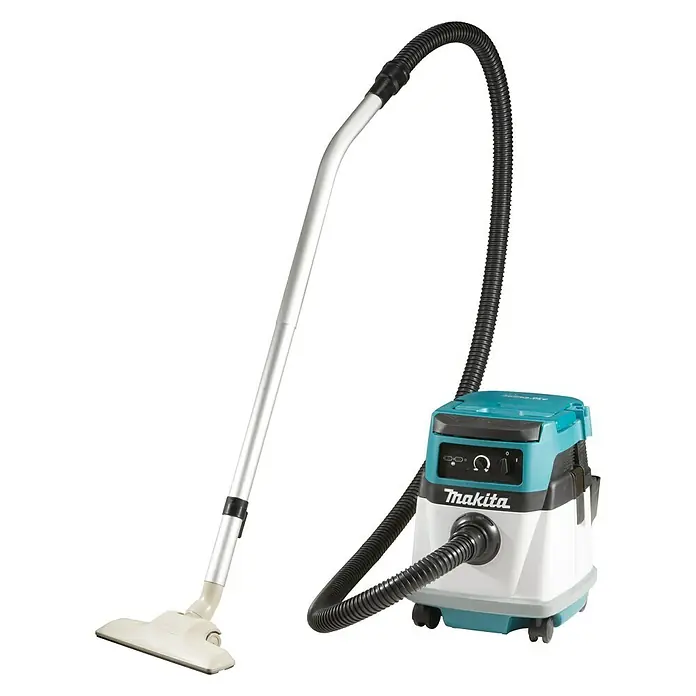 Makita Akku-Nass-Trockensauger DVC150LZ - 36 V, Ohne Akku, Behältervolumen: 15 l, Netz- & akkubetrieben - Vorderansicht