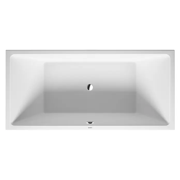 Duravit Badewanne Vero Air - 190 x 90 cm, Sanitäracryl, Weiß - Vorderansicht