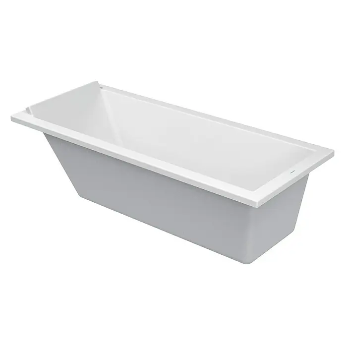 Duravit Starck 1 Badewanne - 170 x 70 cm, Sanitäracryl, Weiß - Vorderansicht