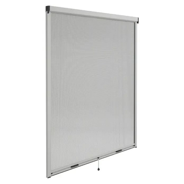 Mosquitera - An x Al: 100 x 140 cm, Color bastidor: Plateado