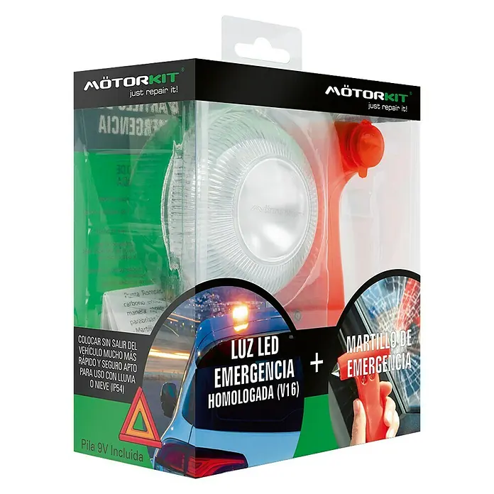 Set de señalización y emergencia MOTOR16524 - 2 piezas