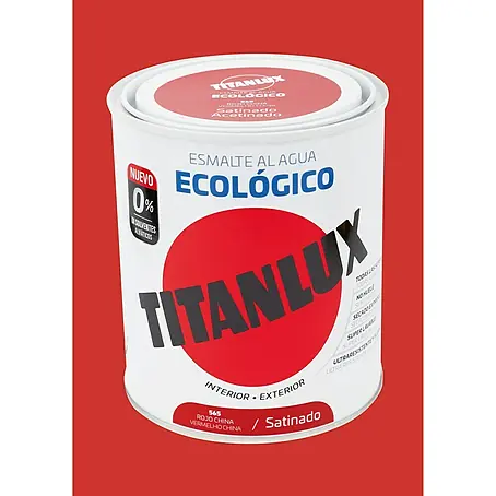 Titanlux  Esmalte de color Eco rojo chino