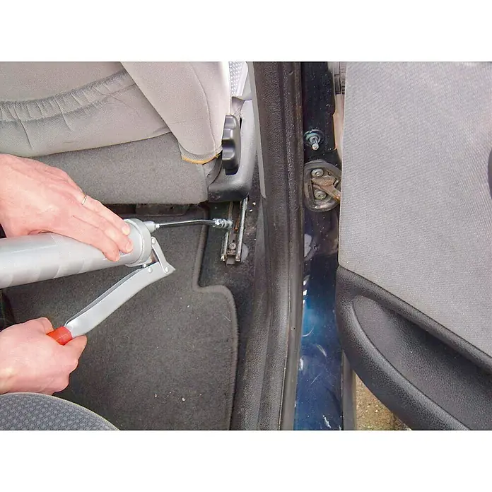 3 en 1 Bomba manual - Apto para: Cartuchos de grasa convencionales