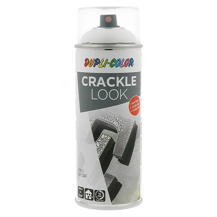 Dupli-Color Spezialspray Crackle - Weiß, Krakeliereffekt, 400 ml