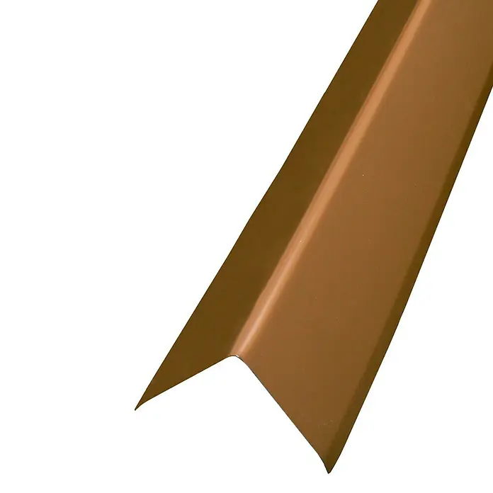 Sarei Firstblech - Zuschnittbreite: 168 mm, Länge: 2.000 mm, Aluminium, Braun