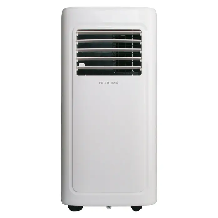 Proklima Mobiles Klimagerät - Max. Kühlleistung je Gerät in BTU/h: 7.000 BTU/h, Passend für: Räume bis 15 m²