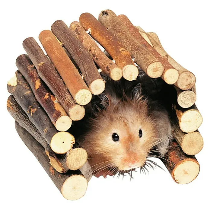 Karlie Knaagdierspeelgoed Wilgenbrug - 34 x 16,5 x 3 cm, Hout