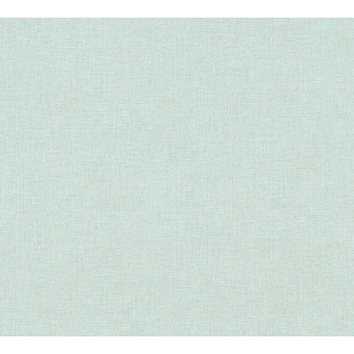 AS Creation New Walls Vliestapete Textil - Türkis, Uni, 10,05 x 0,53 m - Detailaufnahme