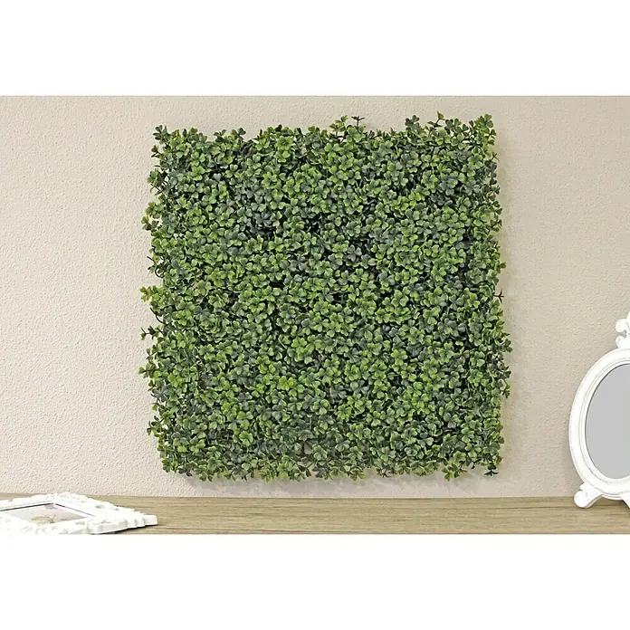 Jardín vertical Trebol - Plástico, L x An: 50 x 50 cm, Decoración