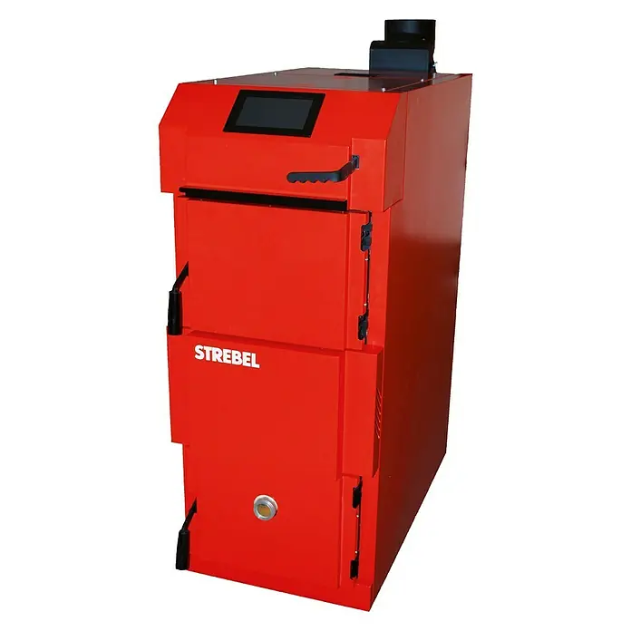 Strebel Holzvergaserkessel Turbomatic 1.18 - 18 kW, Fassungsvermögen: 97 l