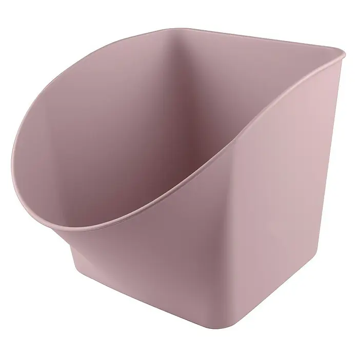 Sunware Aufbewahrungsbox Toysbox - L x B x H: 31,3 x 43,5 x 31 cm, Fassungsvermögen: 27 l, Rosa - Linke Seitenansicht