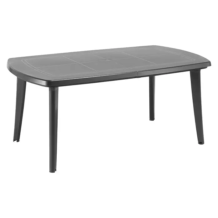 Conjunto de muebles Atlantic - 7 piezas, Polipropileno, Antracita