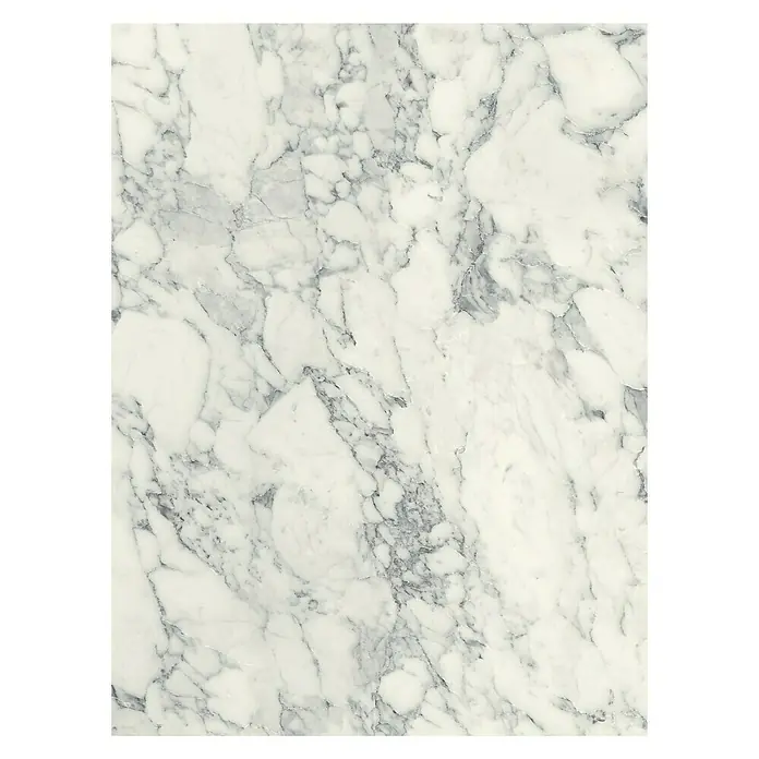 CUCINE Küchenarbeitsplatte nach Maß 3570 Marmo Bianco - Max. Zuschnittsmaß: 365 x 63,5 cm, Stärke: 3,8 cm