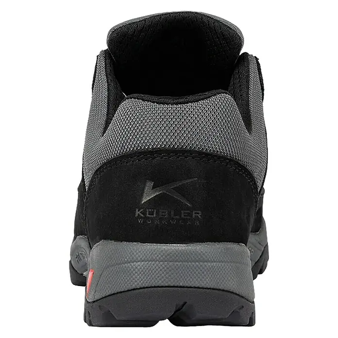 Kübler Sicherheitshalbschuh S1P - Farbe: Schwarz/Anthrazit, Schuhgröße: 47, S1P - Rückansicht