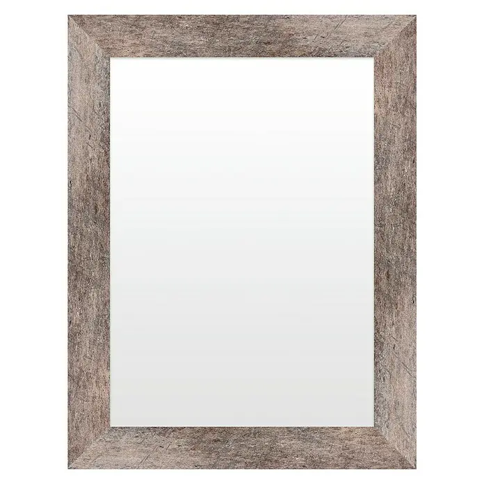 Espejo de pared Stone - 65 x 85 cm, Marrón rosado