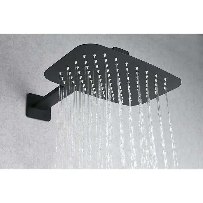 Imex Conjunto de ducha empotrado Hidra - Negro