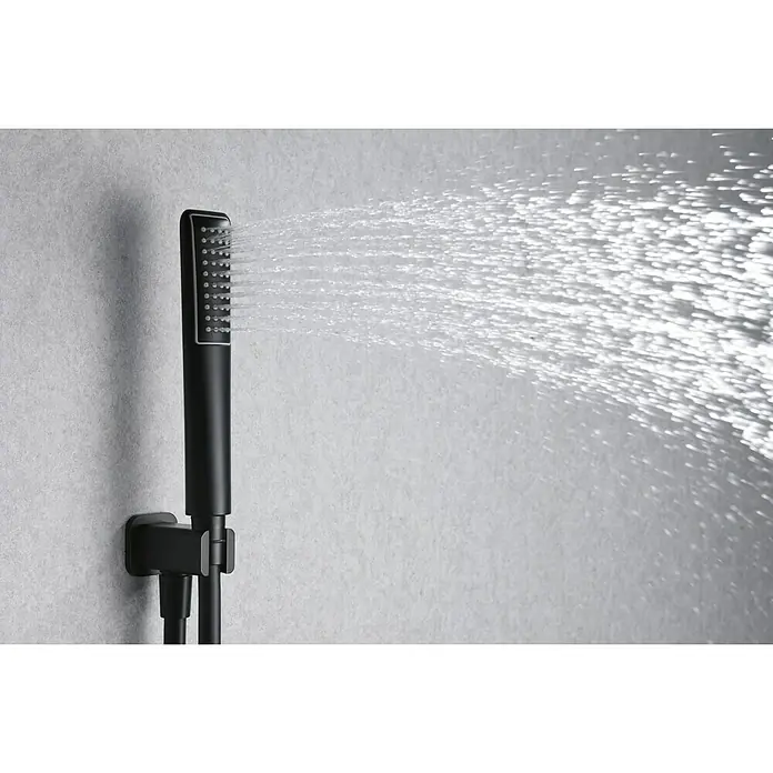 Imex Conjunto de ducha empotrado Hidra - Negro