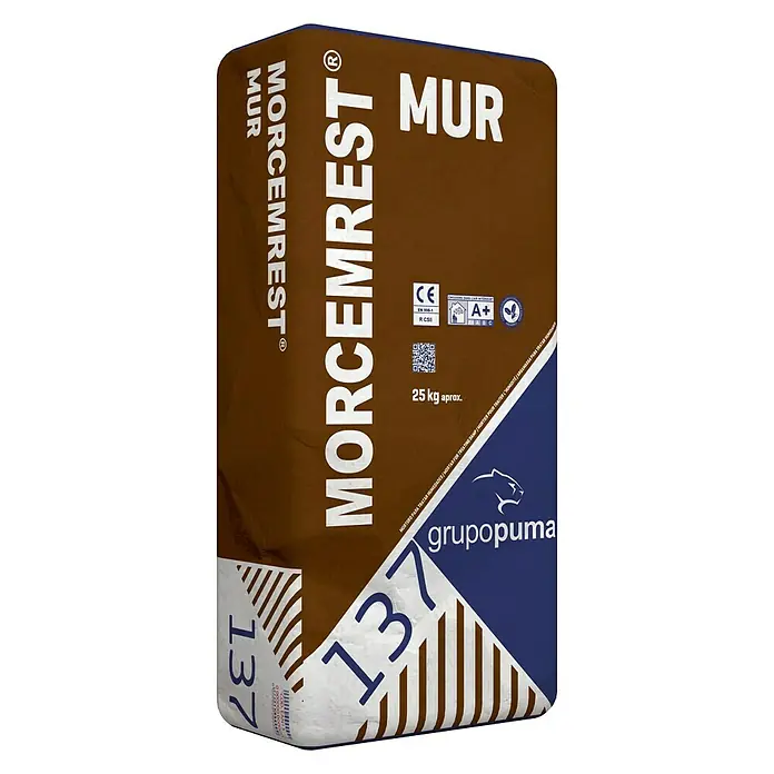 Grupo Puma Mortero de reparación MorcemRest Mur - Contenido: 25 kg
