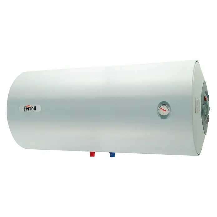 Ferroli Termo eléctrico Classical SEH Plus 100 Horizontal - 100 l, 1.500 W, Rango de temperaturas: +35 °C a +75 °C