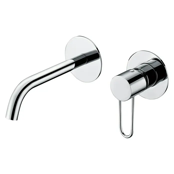 Imex Milos Grifo de lavabo empotrado - Cromo, Brillante