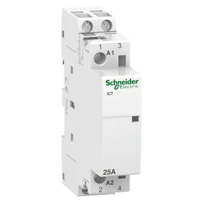Schneider Electric Contactor modular - 25 A, Blanco