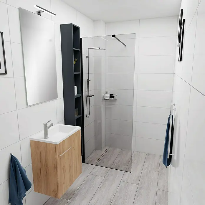 Camargue Espacio Badmöbel-Set F6 - 70 cm, Doce - Stimmungsaufnahme