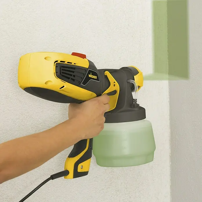 Wagner Farbsprühsystem W 590 Flexio - 630 W, Förderleistung: 0,5 l/min - Vorderansicht