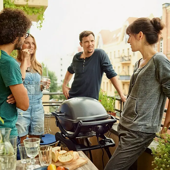 Weber Električni roštilj Q 2400 Stand - 2,2 kW, Dimenzija rešetke za pečenje: 54 x 39 cm