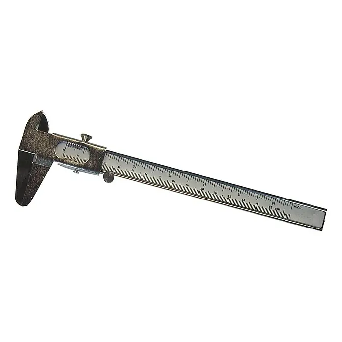 Wisent Taschenschieblehre - Messbereich: Max. 14 cm - Vorderansicht