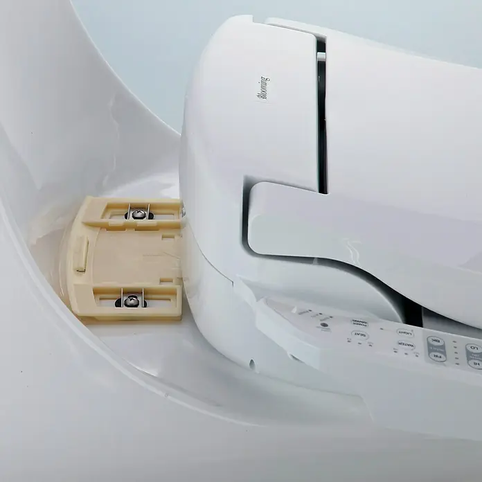 Dusch-WC-Sitz Blooming NB-1120D - Mit elektrischer Bidetfunktion, Mit Absenkautomatik - Vorderansicht