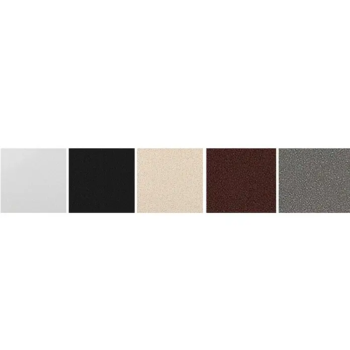 Admiral Einbauspüle Alazia - Durchmesser: 510 mm, Beige, Pyragranite - Vorderansicht