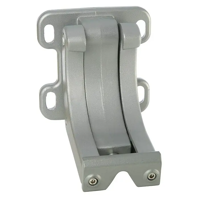 Wandhalter E6100-84 - 150 x 150 x 178 mm, Silber, Passend für: Sunfun Vollkassettenmarkisen außer Modell Elba - Vorderansicht