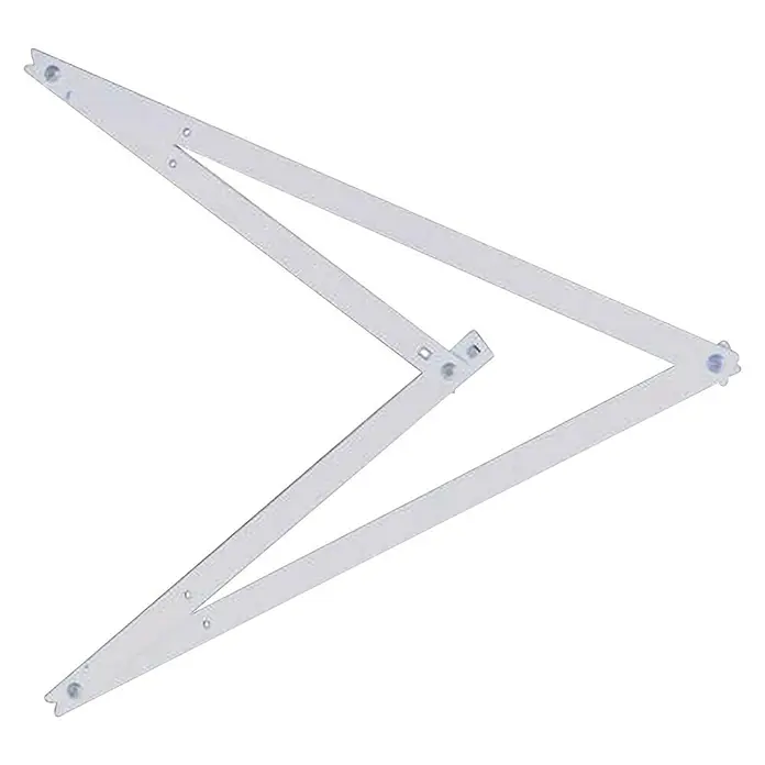 Građevinarski kutomjer - Materijal: Aluminij - Pogled odozgo