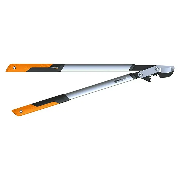 Fiskars PowerGear Astschere LX 99 - Amboss, Max. Aststärke: 55 mm, Mit Getriebeunterstützung - Rechte Seitenansicht