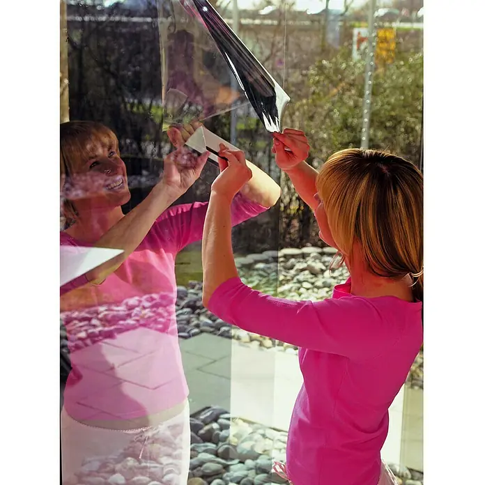 D-c-fix Sonnenschutzfolie - 200 x 92 cm, Transparent, Mit UV-Schutz, Selbstklebend