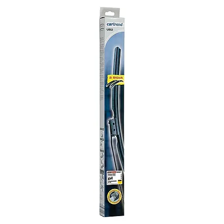 Cartrend  Set vlakke ruitenwissers UB 2