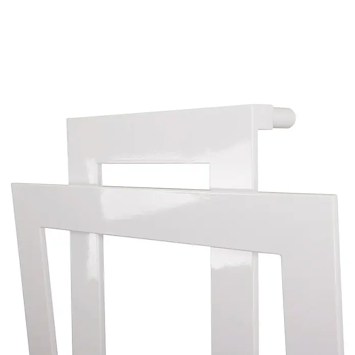Designheizkörper Art II - 60 x 180 cm, 1.019 W bei 75/65/20 °C, Nabenabstand: 50 mm, Weiß - Detailaufnahme