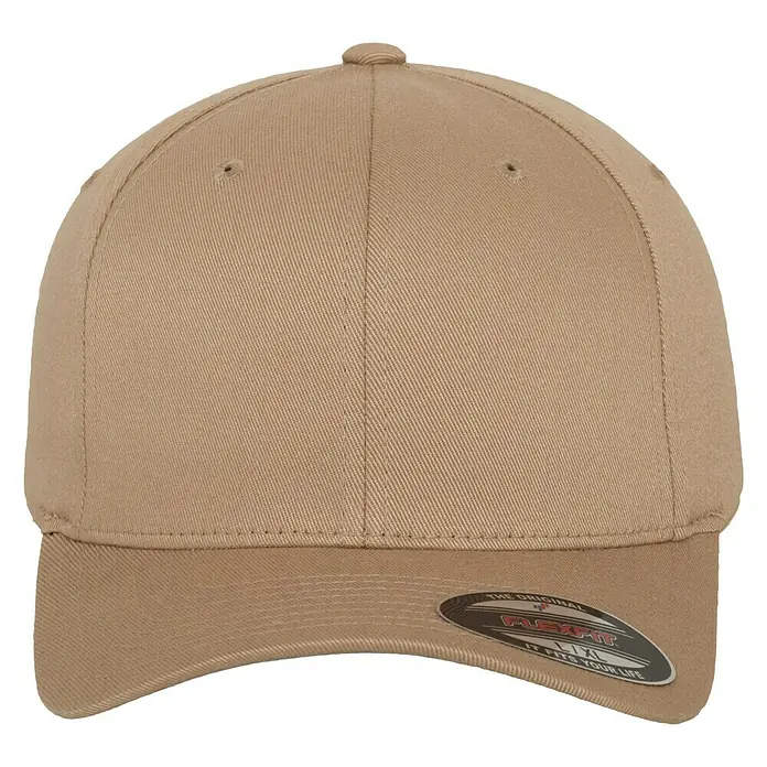 Flexfit Baseballkappe - Khaki, Konfektionsgröße: S/M - Vorderansicht