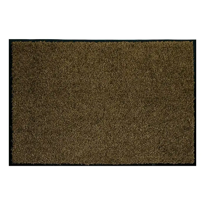 Astra Schmutzfangmatte Diamant - Uni, Braun, 60 x 80 cm, Material Nutzschicht: 100 % Polyamid - Ansicht von oben