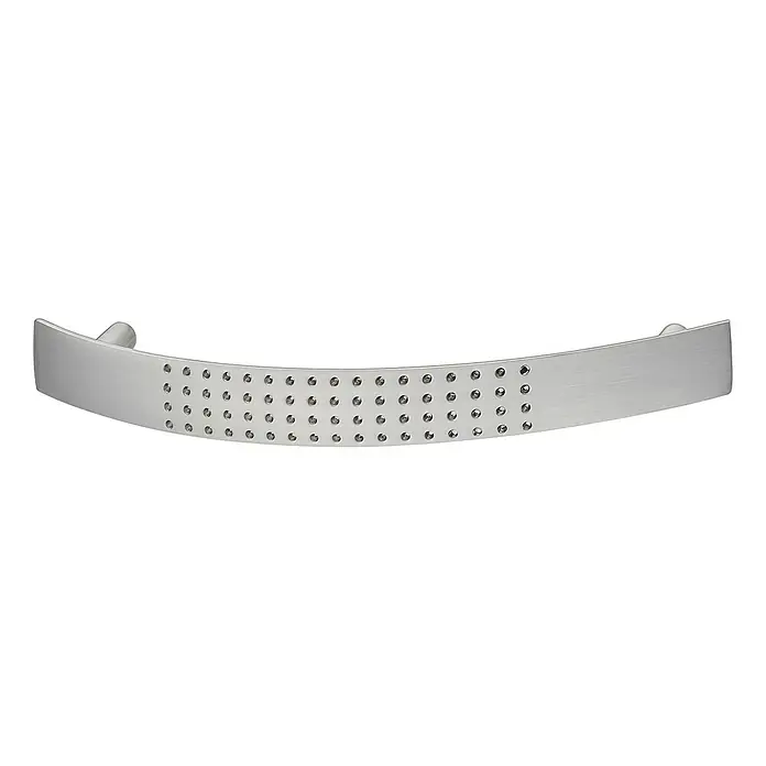 Ručka za namještaj - Tip ručke za namještaj: Držač, D x Š x V: 160 x 17 x 29 mm, Ostalo, Razmak provrta: 128 mm - Pogled sprijeda