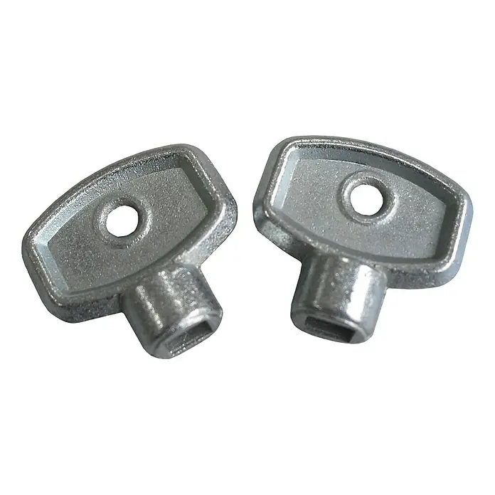 Entlüftungsschlüssel - 2 Stk., Innenvierkant: 5 mm - Vorderansicht
