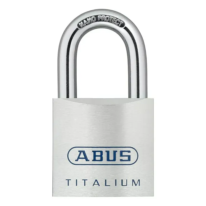 Abus Vorhängeschloss Titalium 80TI/40 - Schlossdicke: 19 mm, Bügelstärke: 7 mm