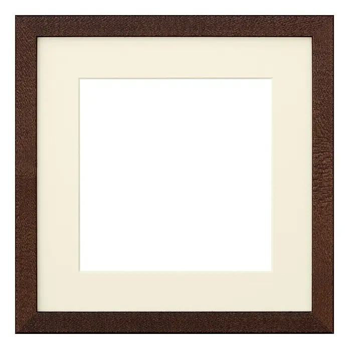 Okvir za sliku 4405/04 - Tamnosmeđe boje, 20 x 20 cm, Drvo - Pogled sprijeda