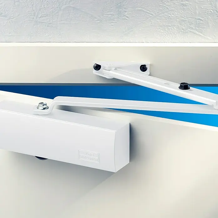 Burg-Wächter Türschließer TS 1500 - Max. Türbreite: 95 cm, Weiß