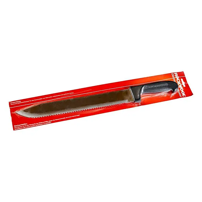 Rockwool Rockfol Isolatiemes - Klinglengte: 31 cm, Gekartelde snijkant - Vooraanzicht